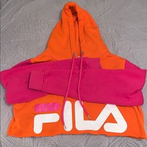 FILA cropped hoodie